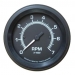 Utrema Black Marine Tachometer 3-3/8