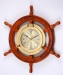 Ship Wheel Porthole Clock