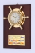 Signal Flag Ship Wheel Wall Clock