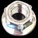 Hex Flange Nut Shearing corners