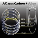 Jantes en alliage de fibre de carbone