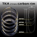 Juego de ruedas de carbono tubulares