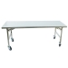 Mesa plegable de acero inoxidable