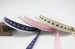 3/8 inch Two Tone Woven Dots Ribbon