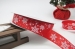 5/8 inch Snowflake Printed Christmas Ribbon