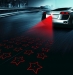 Single pattern laser vehicle fog light