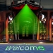 Green Laser Welcome Light