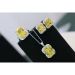 Yellow Cubic Zirconia Ring