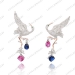 Crane Earrings