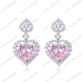 Heart Drop Earrings (2 colors)