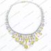 Yellow Crystal Necklace