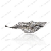 Silver Leaf Brooch