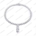 White Gem Necklace