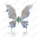Blue Butterfly Brooch