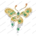 Butterfly Pin Gold