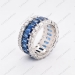CZ Band Ring