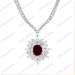 Red Stone Necklace
