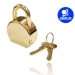 Gold Padlock