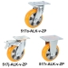 Heavy Duty PU Caster Wheels