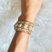 Gold Woolen Bracelet