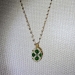 Pine cone jade necklace