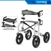 Aired tires rollator