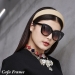 Cat-Eye Sunglasses with Gradient Lenses