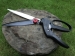 Grass cutting tool with fiberglass handles