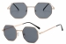 Polygon Metal Sunglasses