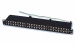 Kepadatan Cat.6A Tinggi Terlindung patch Panel-1U/48 Por