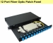 12 port serat optik Patch panel