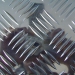 aluminium cermin tapak pelat
