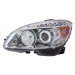 Head lamp untuk Benz C-class W204 2007-2009