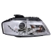 Head lamp untuk Audi A3 2003-2008