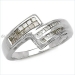 0.66ctw Diamond 10kt White Gold Ring