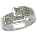 1.00ctw Diamond 10KT wit gouden ring