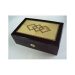 Caja de reloj de madera