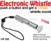 SINGLE TONE METAL ELECTRONIC WHISTLE