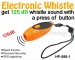 TEK TON ZEYTİN SHAPE PLASTİK ELEKTRONİK WHISTLE