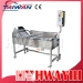 Tamaño: 985 x 740 x 1660 <br /> Neto: 330 mm <br /> Energía: 220V / 9000W <br /> Volumen de aceite: 2 barriles x 18L <br /> Peso: 68 kgs <br /><br /> HY-585/585W Intervalo de tiempo: <br /> 15secs-60segs <br /> 25secs-1mins30secs <br /> 35secs-2mins <br /