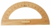 Wooden Protractor