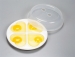 MICROWAVE EGG POACHER W/COVER