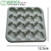 molded paper pulp tray