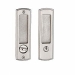 Satin stainless steel zinc alloy sliding locks