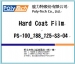 Hard coating FilmPS-100_125_188-S3-04