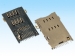 SIM card Conn. Push Push Type, H=1.5mm, SMT, 8 pin